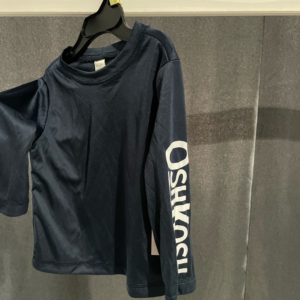 OshKosh B'gosh Blue Graphic Long Sleeve